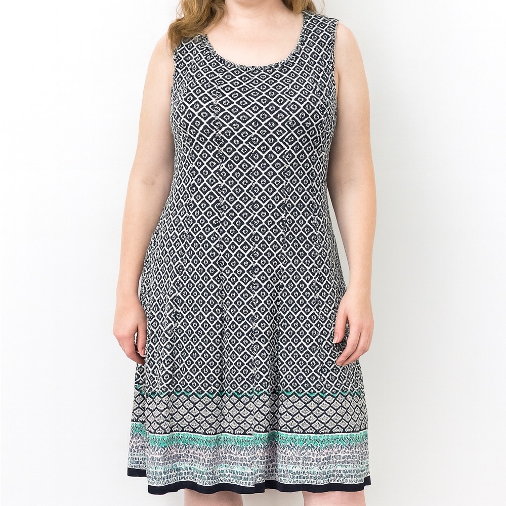 Max Studio Sleeveless midi dress, Size Small